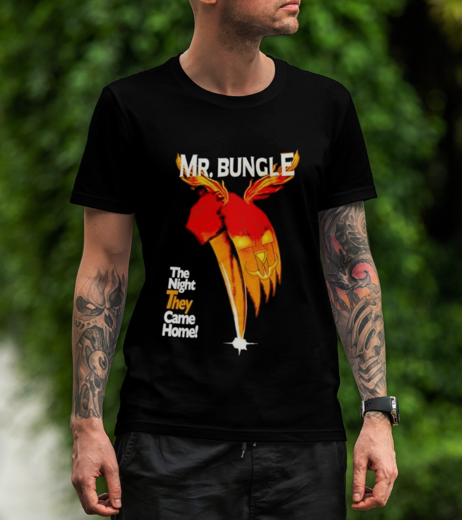 Mr Bungle The Night They Came Home Demon Pumpkin T-Shirt