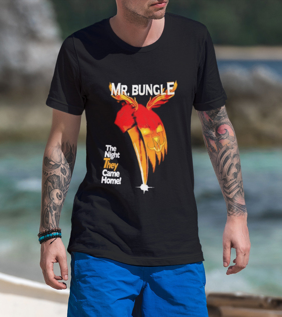 Mr Bungle The Night They Came Home Demon Pumpkin T-Shirt