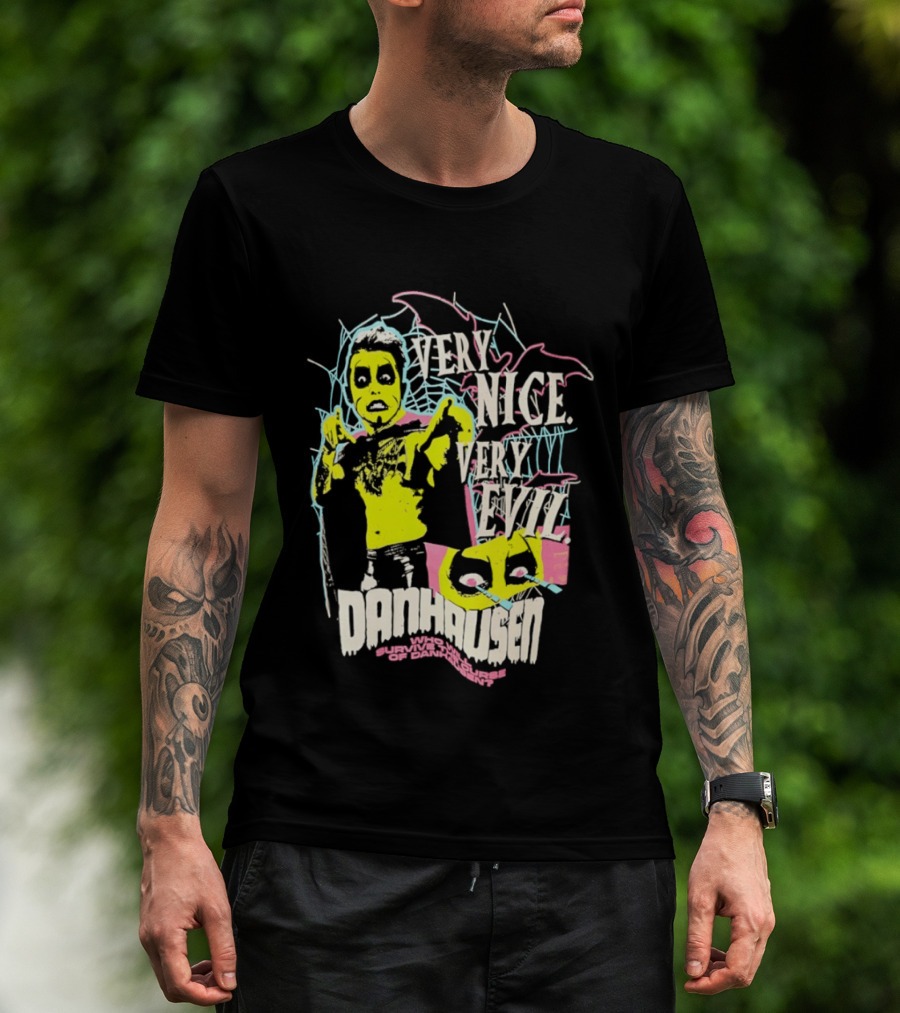 Danhausen Very Nice Very Evil Yellow Cartoon T-Shirt