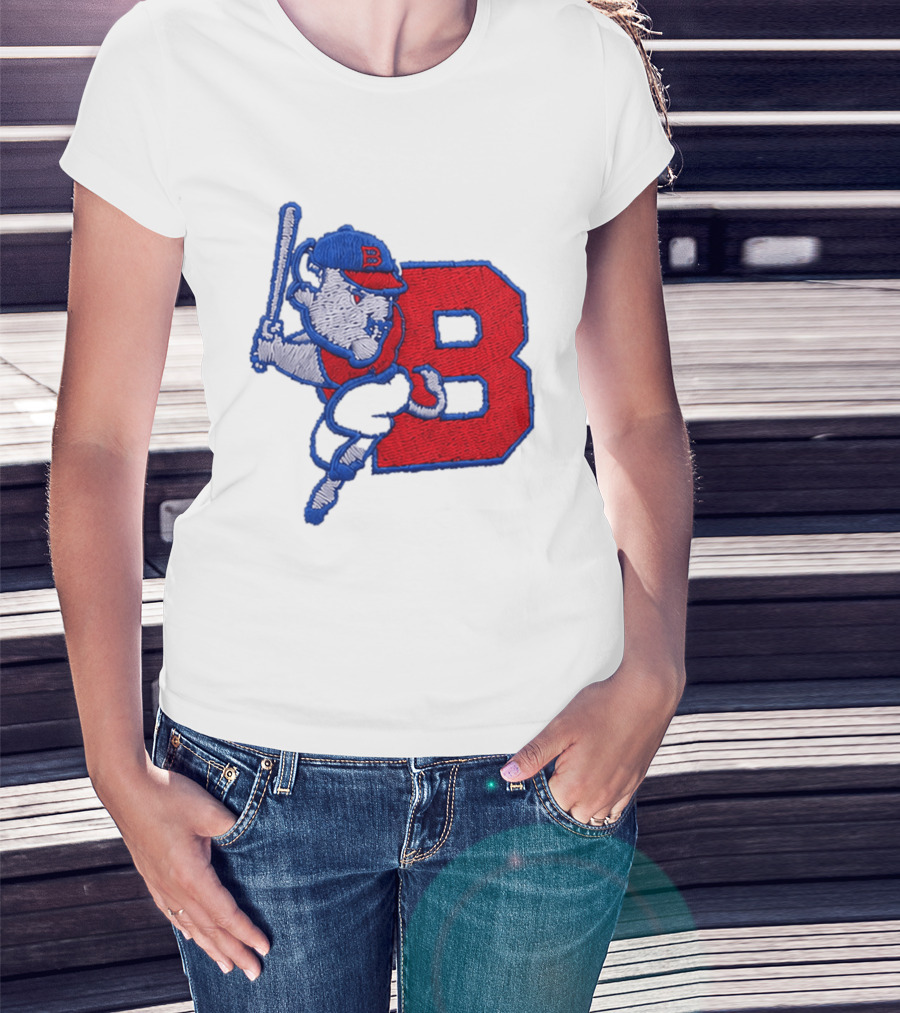 2026 Buffalo Bisons Big League Chew B Logo Baseball Bat Hitting Buffalo Embroidery Hat T-Shirt