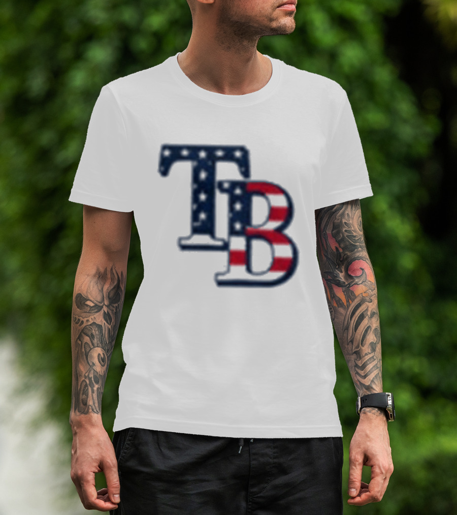 America 250 Years 1776 2026 TB Rays Patriotic Celebration T-Shirt