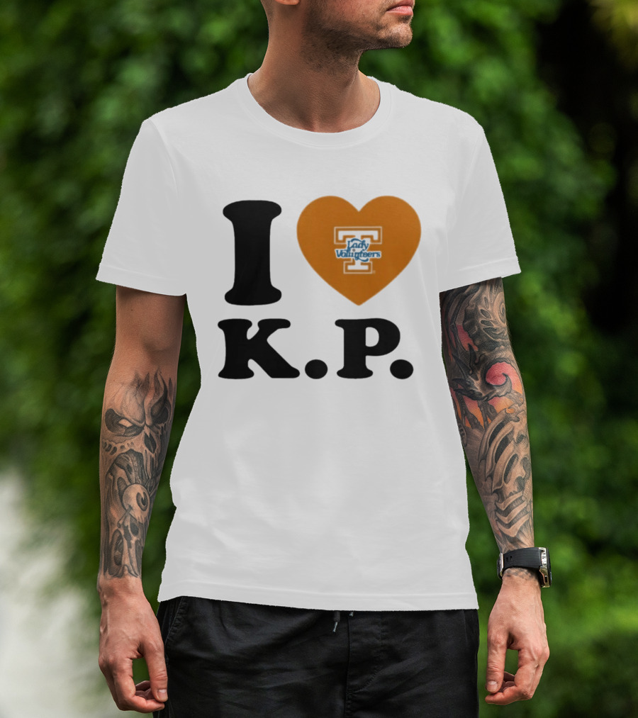I Love K.P. Tennessee Lady Vols Softball Karlyn Pickens T-Shirt