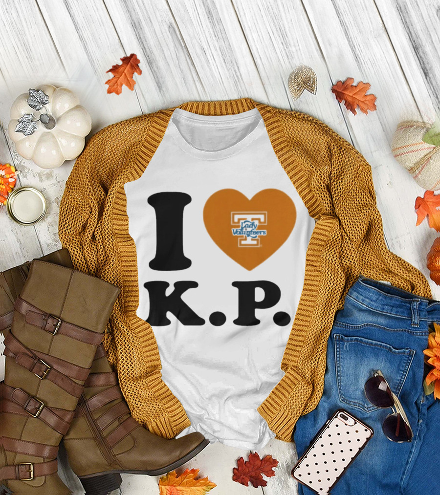 I Love K.P. Tennessee Lady Vols Softball Karlyn Pickens T-Shirt