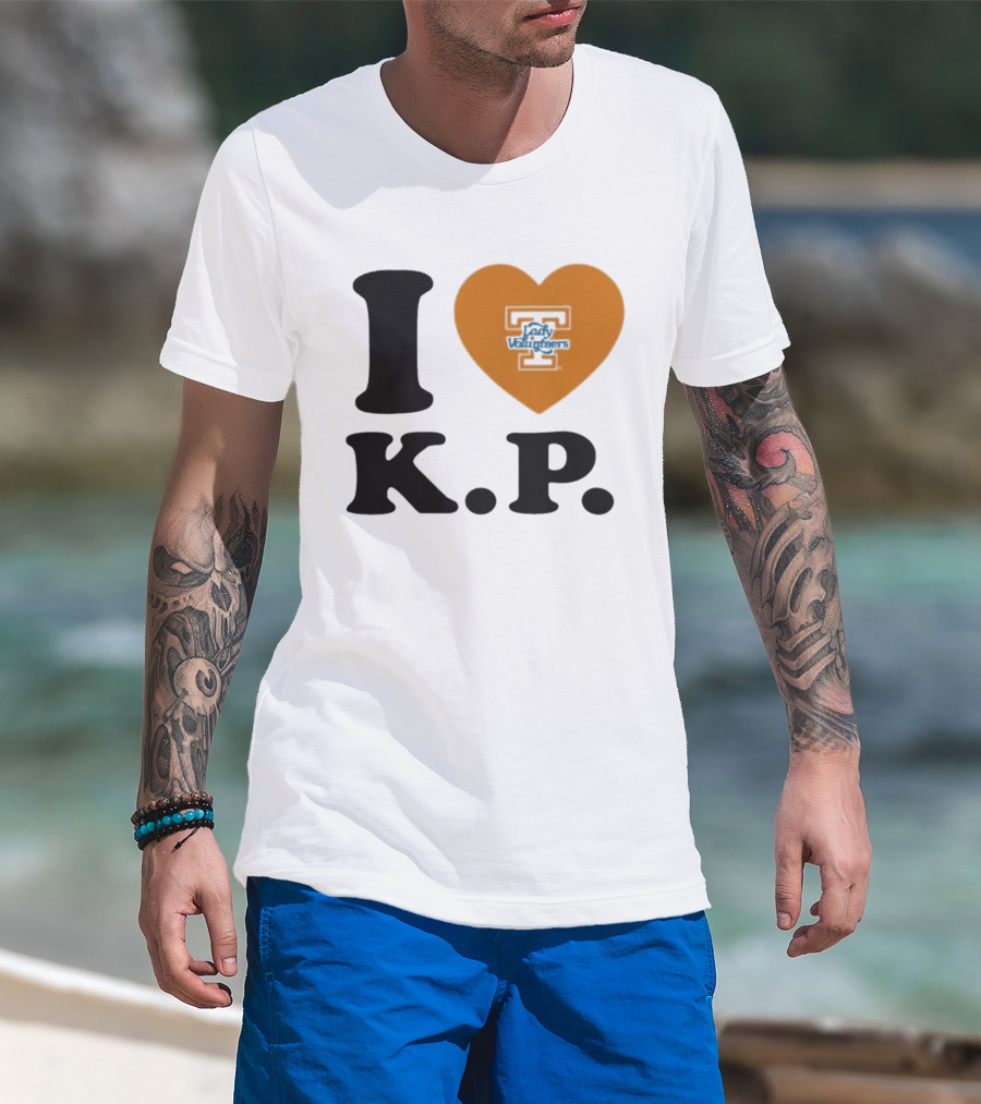 I Love K.P. Tennessee Lady Vols Softball Karlyn Pickens T-Shirt