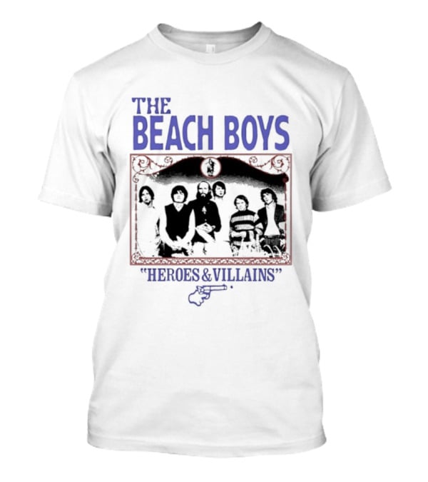 The Beach Boys Heroes And Villains Historic 1970 T-Shirt
