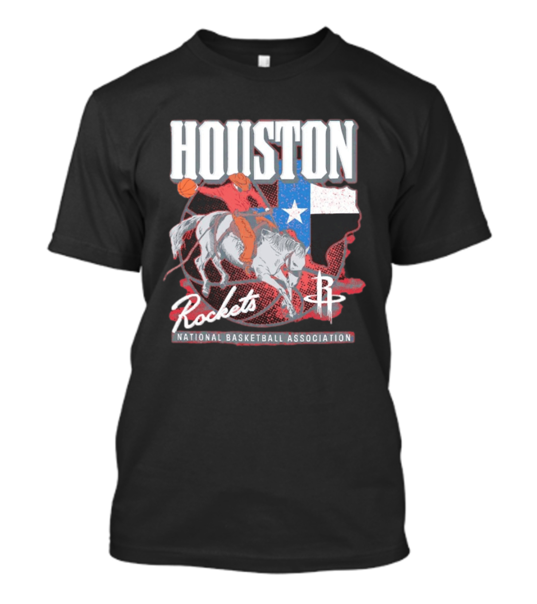 Houston Rockets National Basketball Association Texas Cowboys Basketball T-Shirt