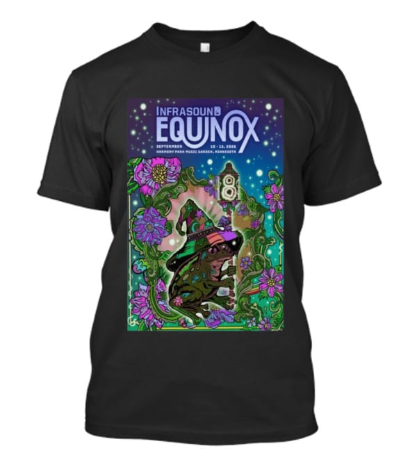 September 10 13 2026 Infrasound Equinox Harmony Park Music Garden Minnesota Festival T-Shirt