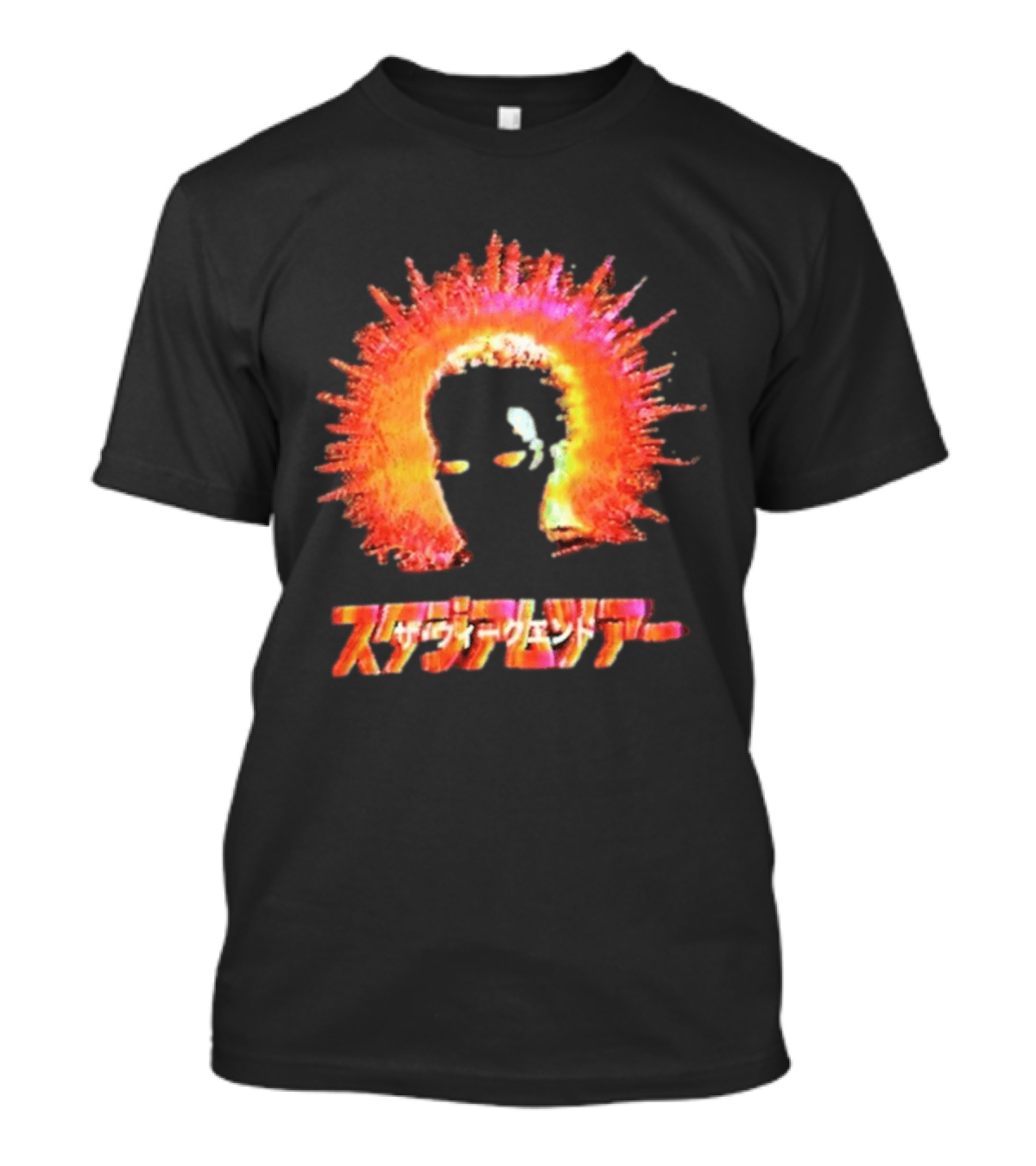 The Weeknd Japan Tour After Hours Til Dawn Flame Headburst T-Shirt