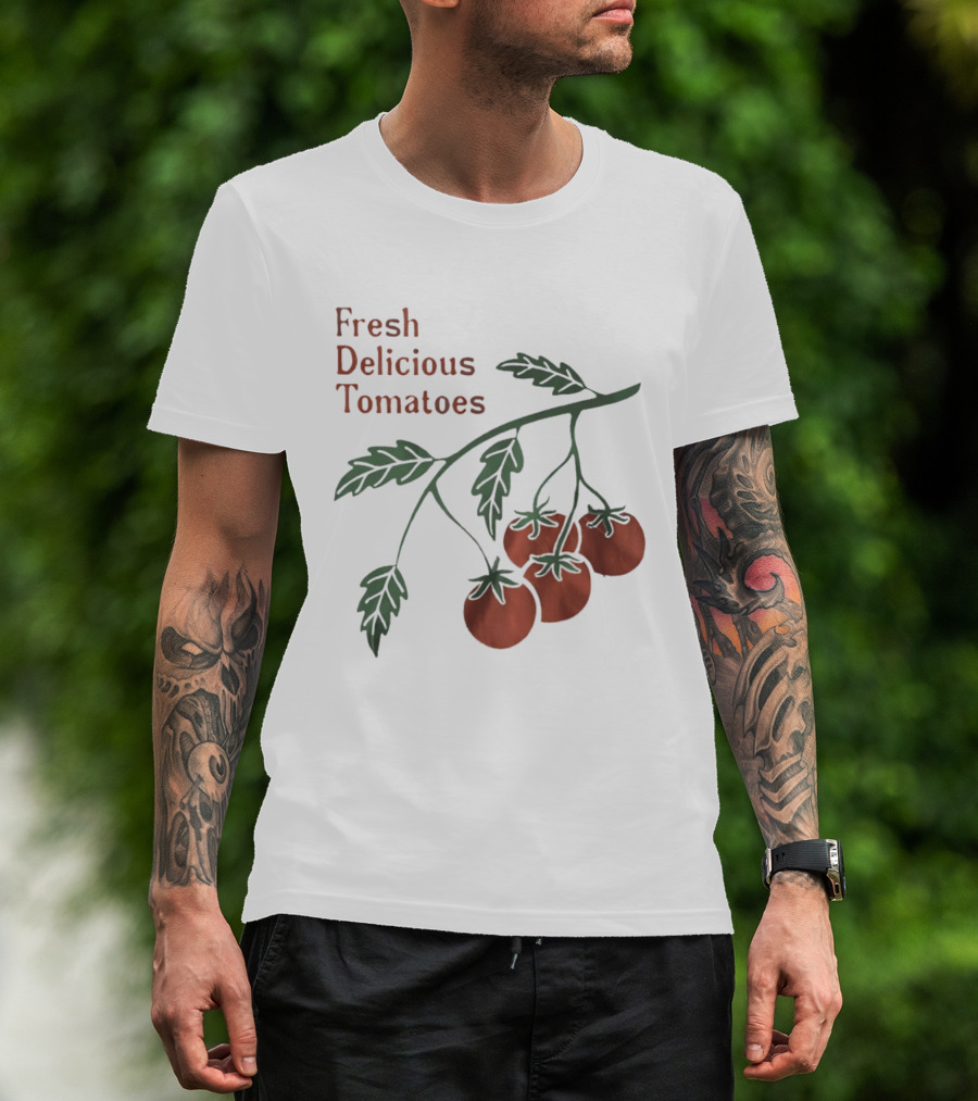 Fresh Delicious Tomatoes Garden Home Grown Plant T-Shirt
