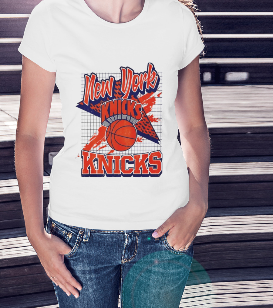 New York Knicks Juvenile Basketball Star T-Shirt