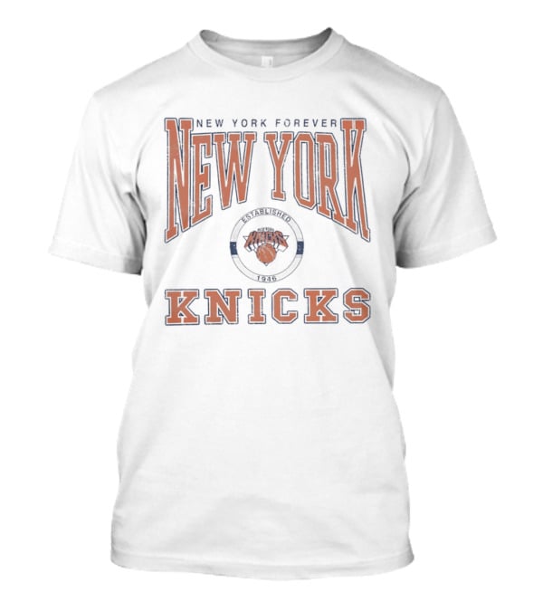 New York Knicks New York Forever Basketball 1946 T-Shirt