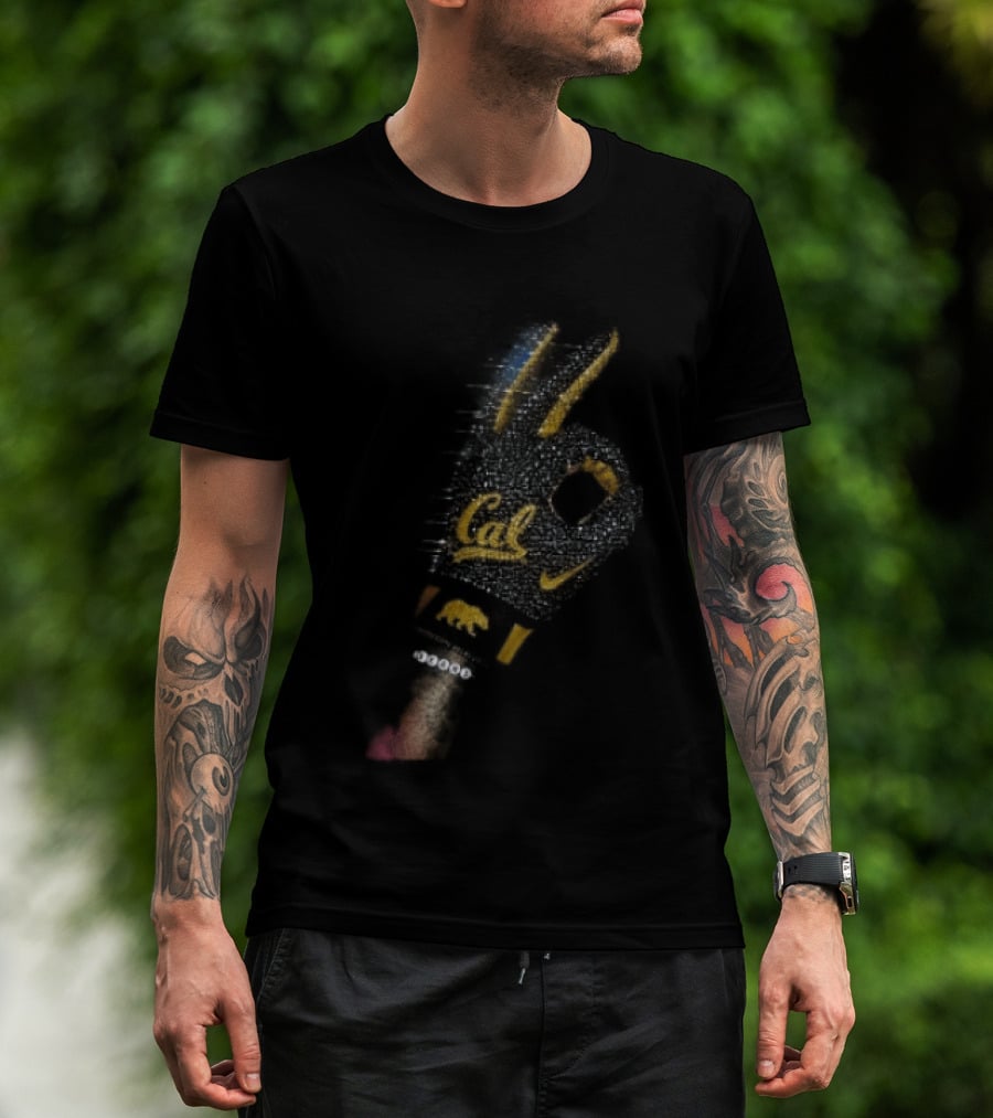 California Golden Bears X Drake ICEMAN Hand T-Shirt