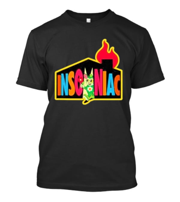 Dabsmyla X Insomniac House EDC Festival Art Collaboration T-Shirt
