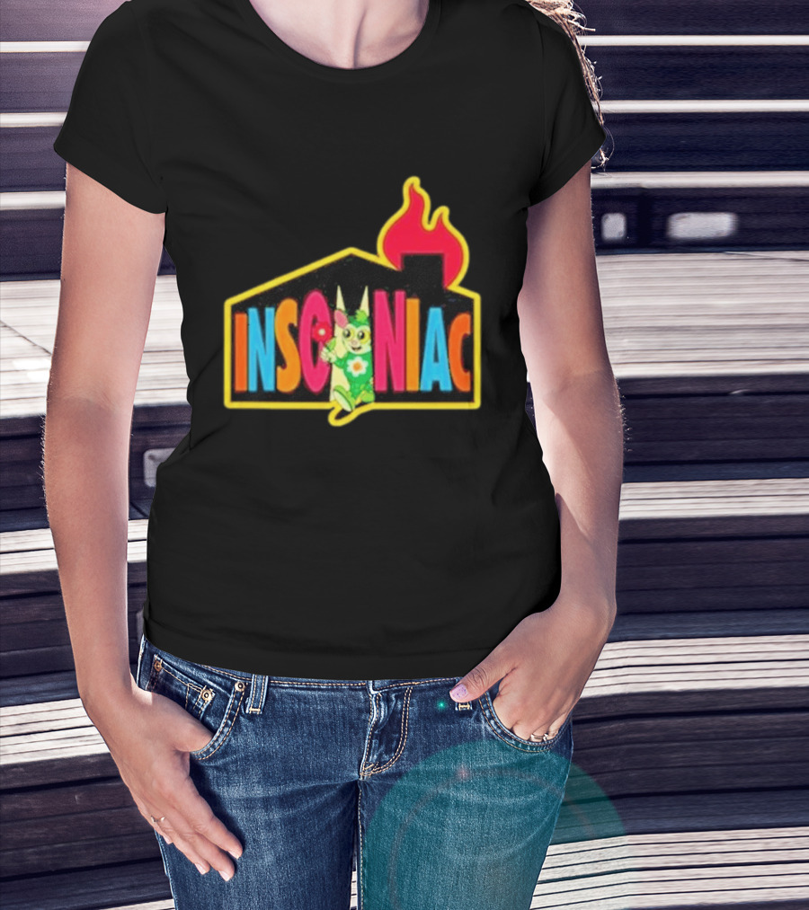 Dabsmyla X Insomniac House EDC Festival Art Collaboration T-Shirt