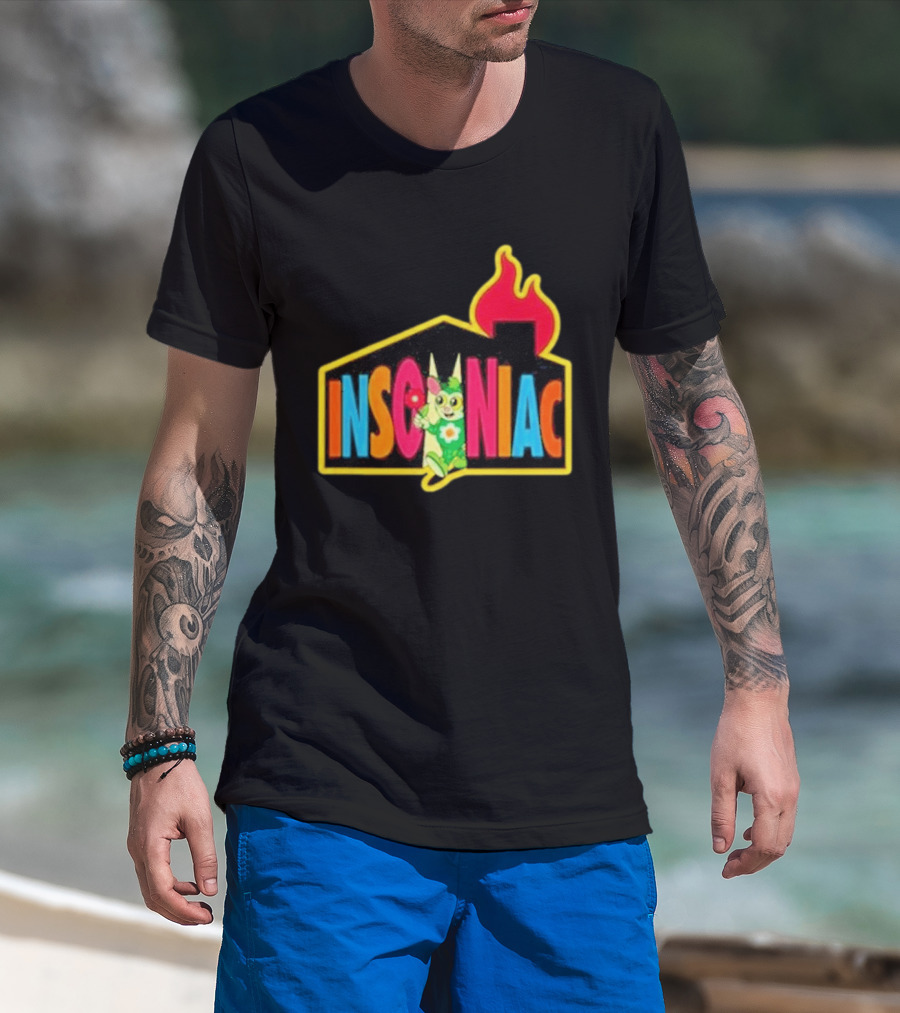 Dabsmyla X Insomniac House EDC Festival Art Collaboration T-Shirt