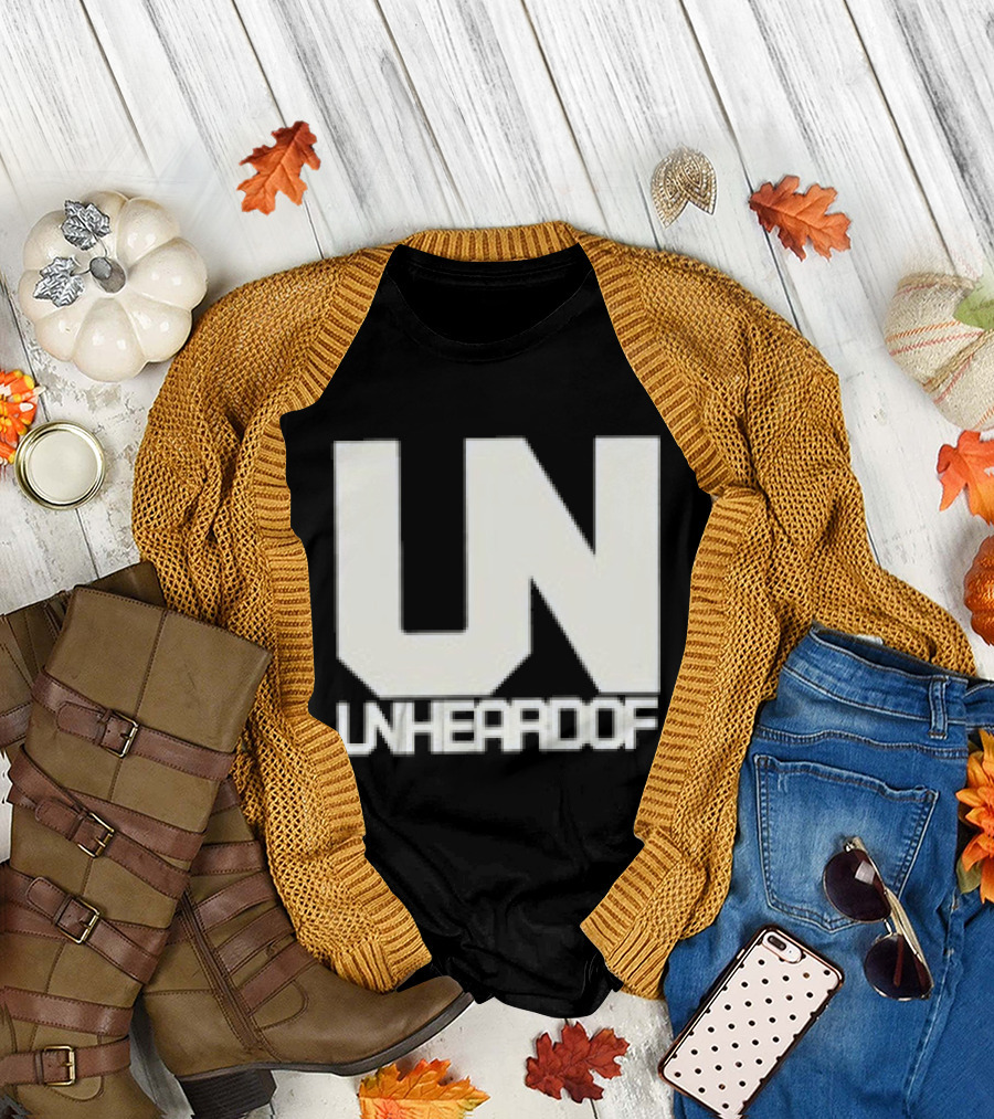 Unheardof Core UN Minimalist Text Urban Streetwear Fashion T-Shirt