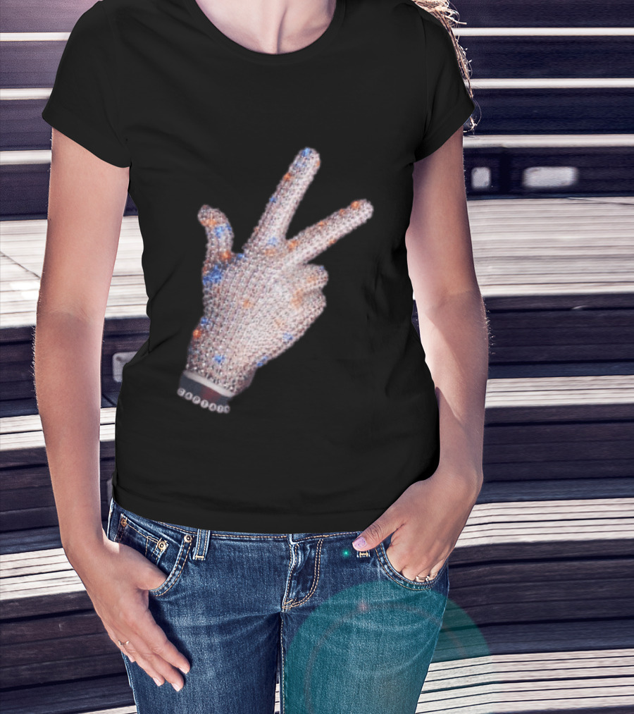 Jalen Brunson Captain New York Knicks Iceman Hand Crystal Glove Knicks T-Shirt