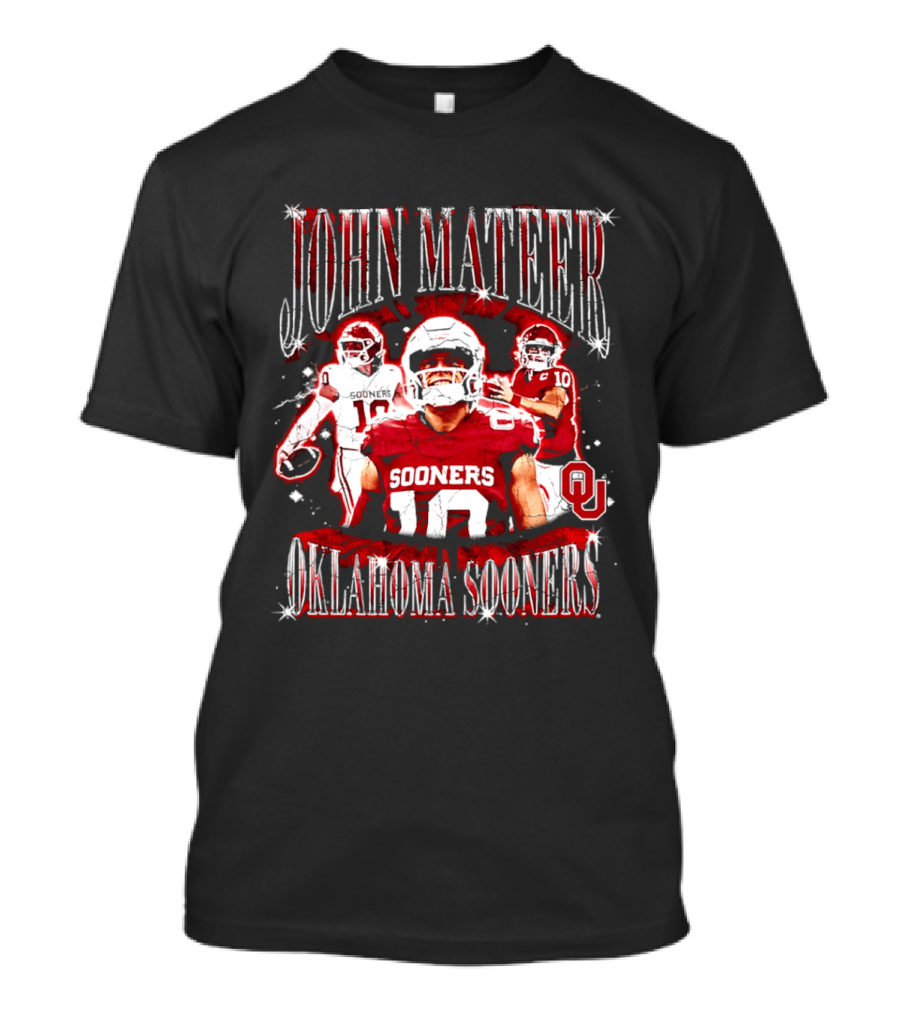 John Mateer Oklahoma Sooners Football The Year Of Mateer T-Shirt