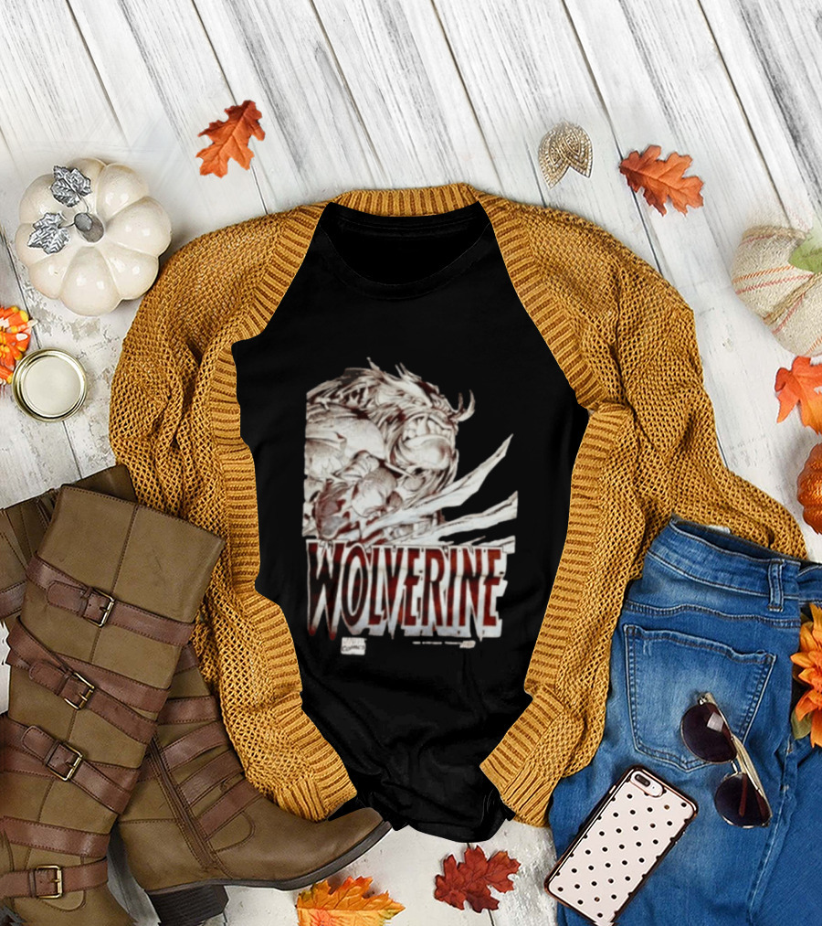 Original Wolverine Marvel Comics Vintage Monster T-Shirt