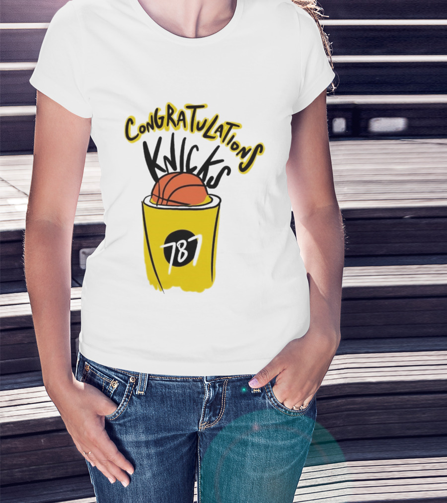 Congratulations Knicks Basketball 787 T-Shirt