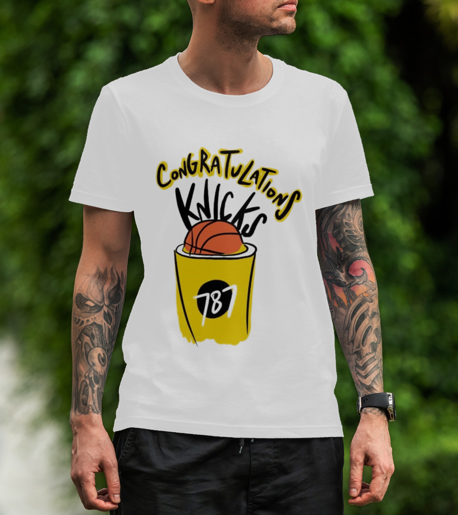 Congratulations Knicks Basketball 787 T-Shirt