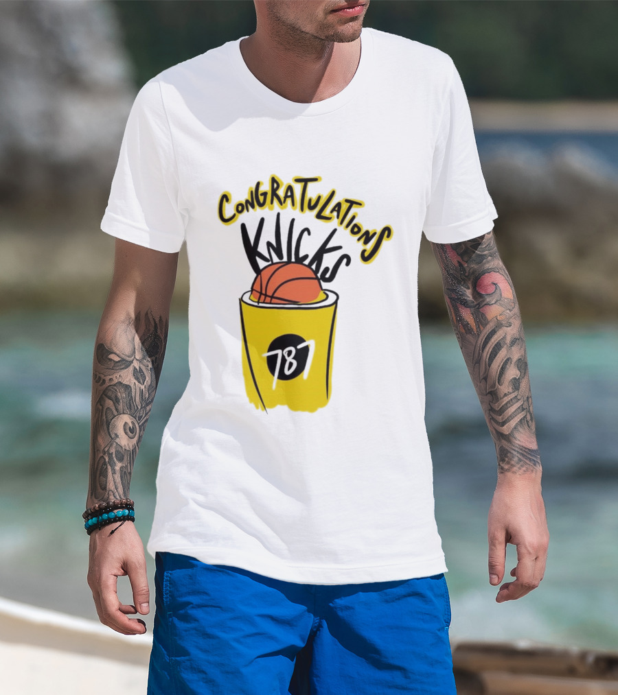 Congratulations Knicks Basketball 787 T-Shirt