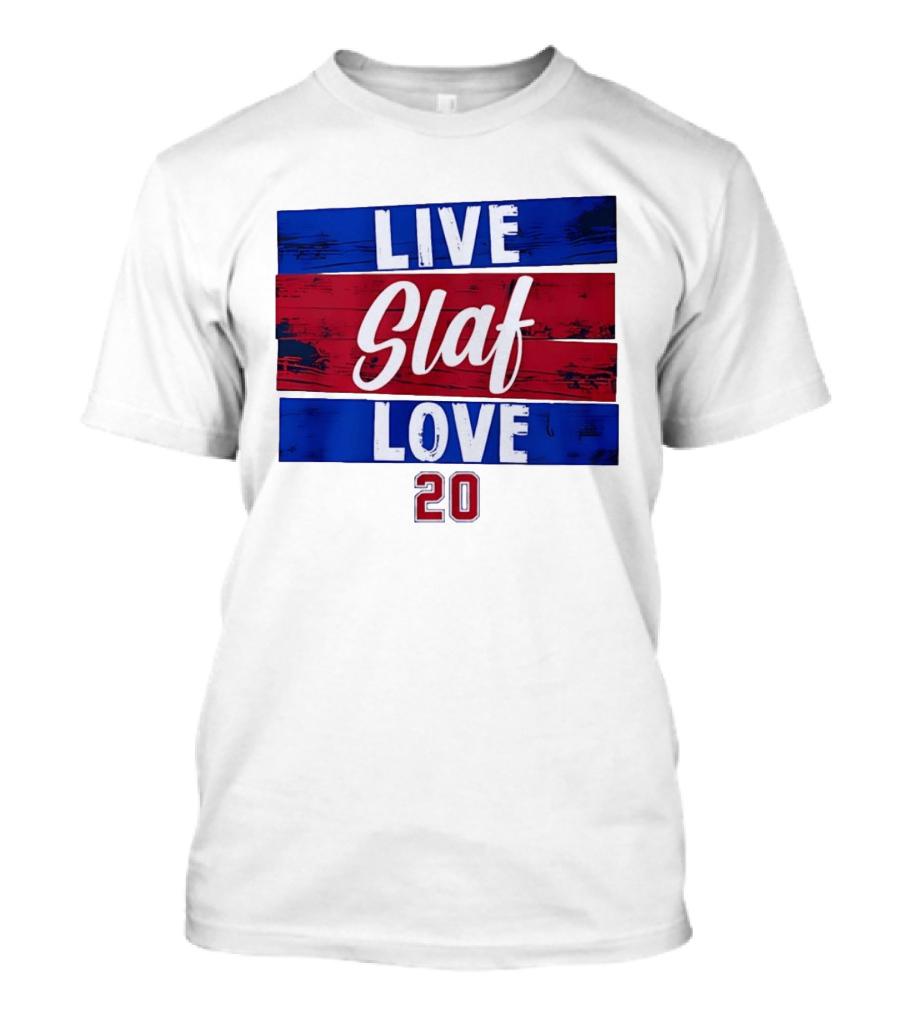 Live Slaf Love 20 Juraj Slafkovsky Montreal Canadiens NHL T-Shirt