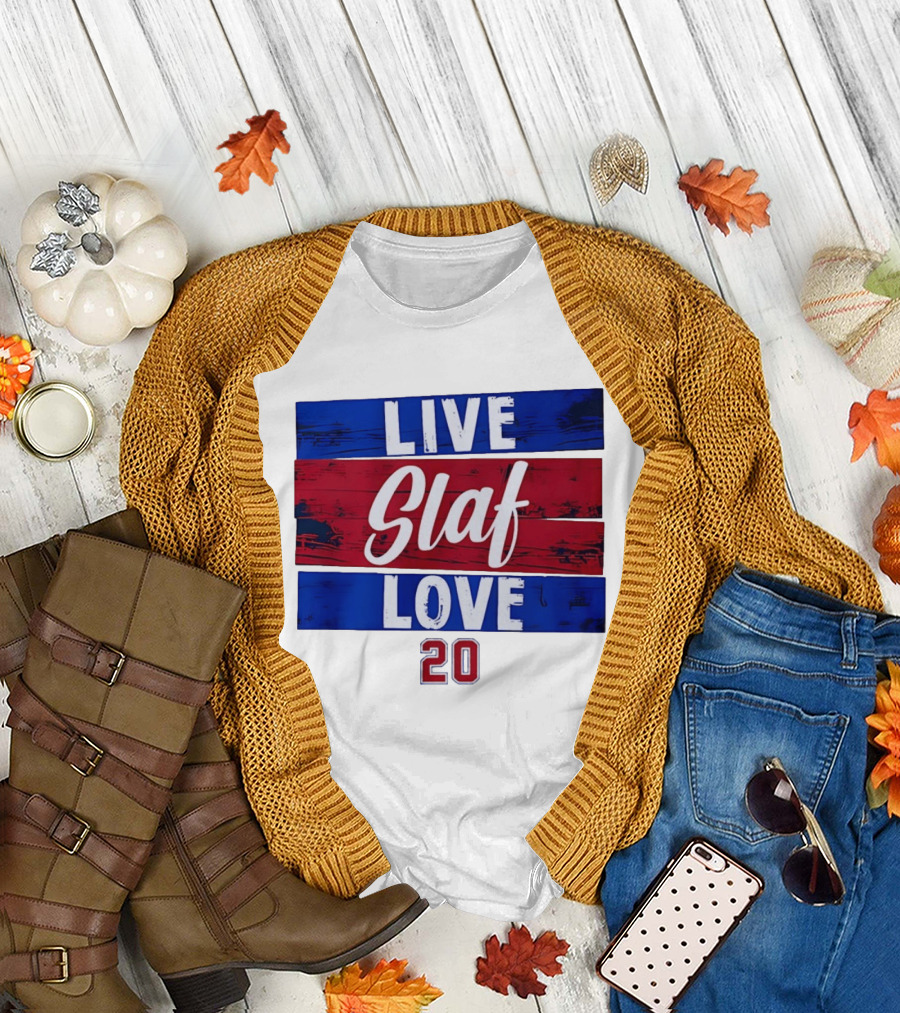 Live Slaf Love 20 Juraj Slafkovsky Montreal Canadiens NHL T-Shirt