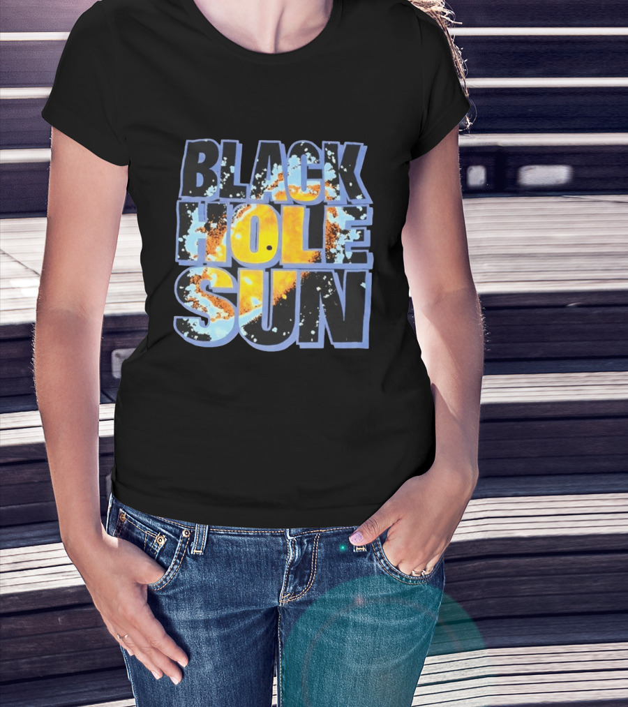 Black Hole Sun Solar Eclipse Vivid Cosmic T-Shirt