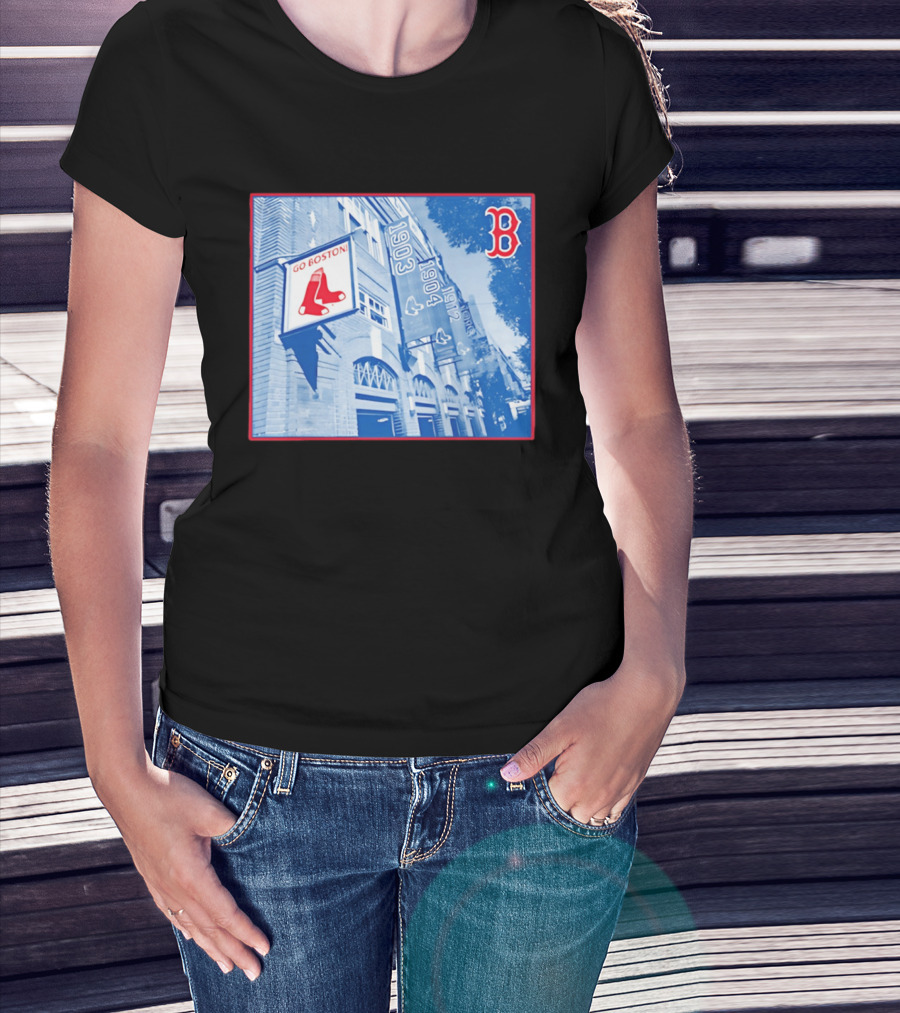 Go Boston Red Sox Banners Fenway Park 1903 1912 T-Shirt