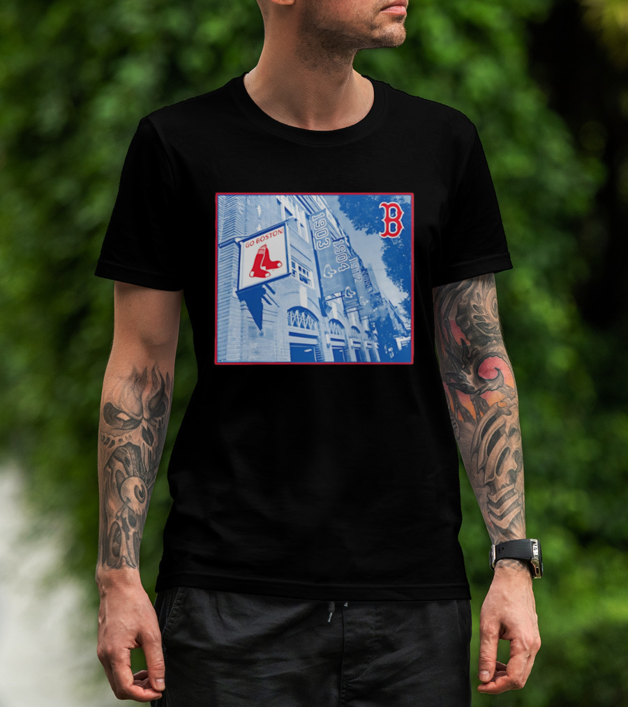 Go Boston Red Sox Banners Fenway Park 1903 1912 T-Shirt