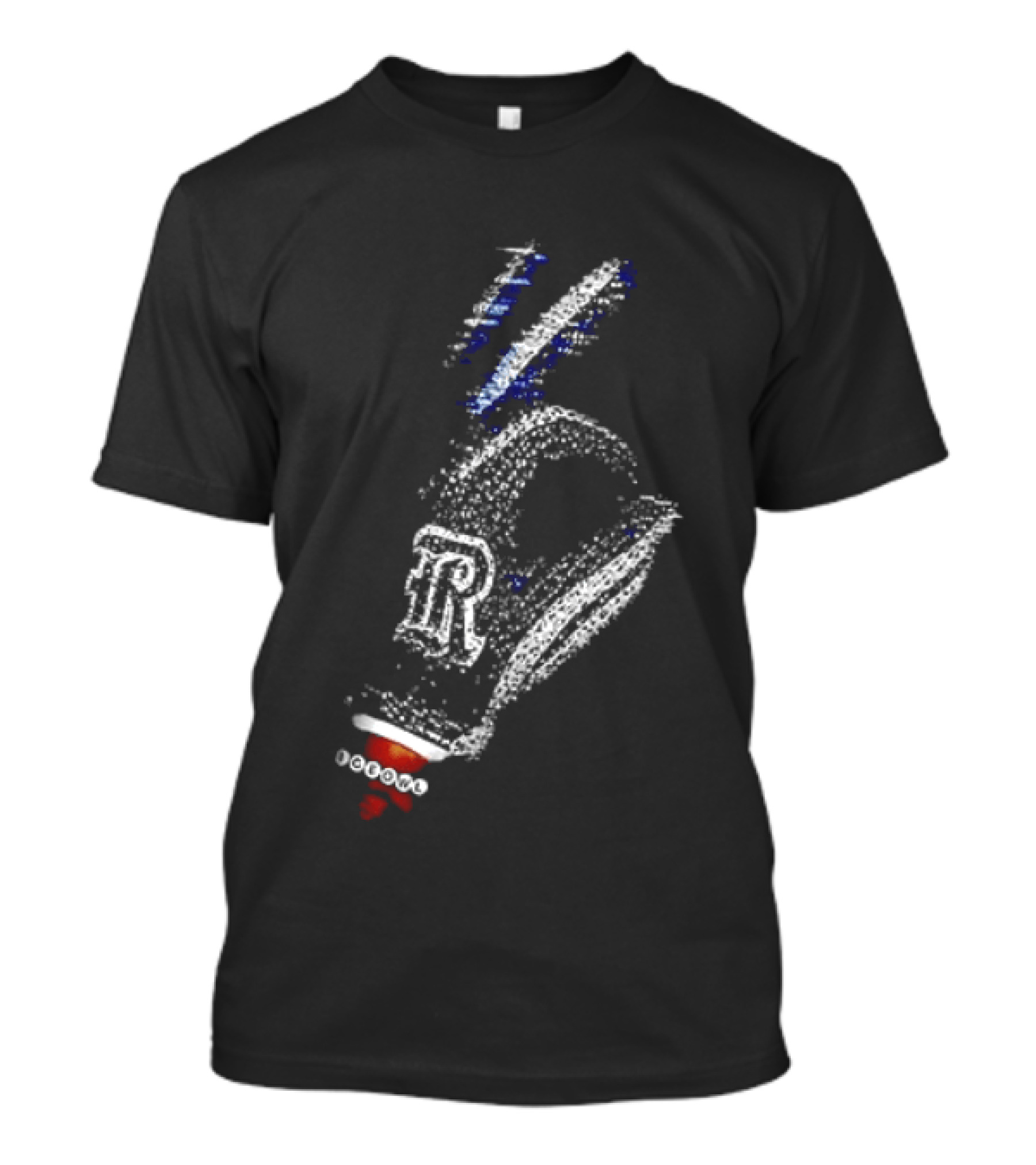 Drake Iceman Rice Owls Football Diamond Chain Hand Gesture T-Shirt