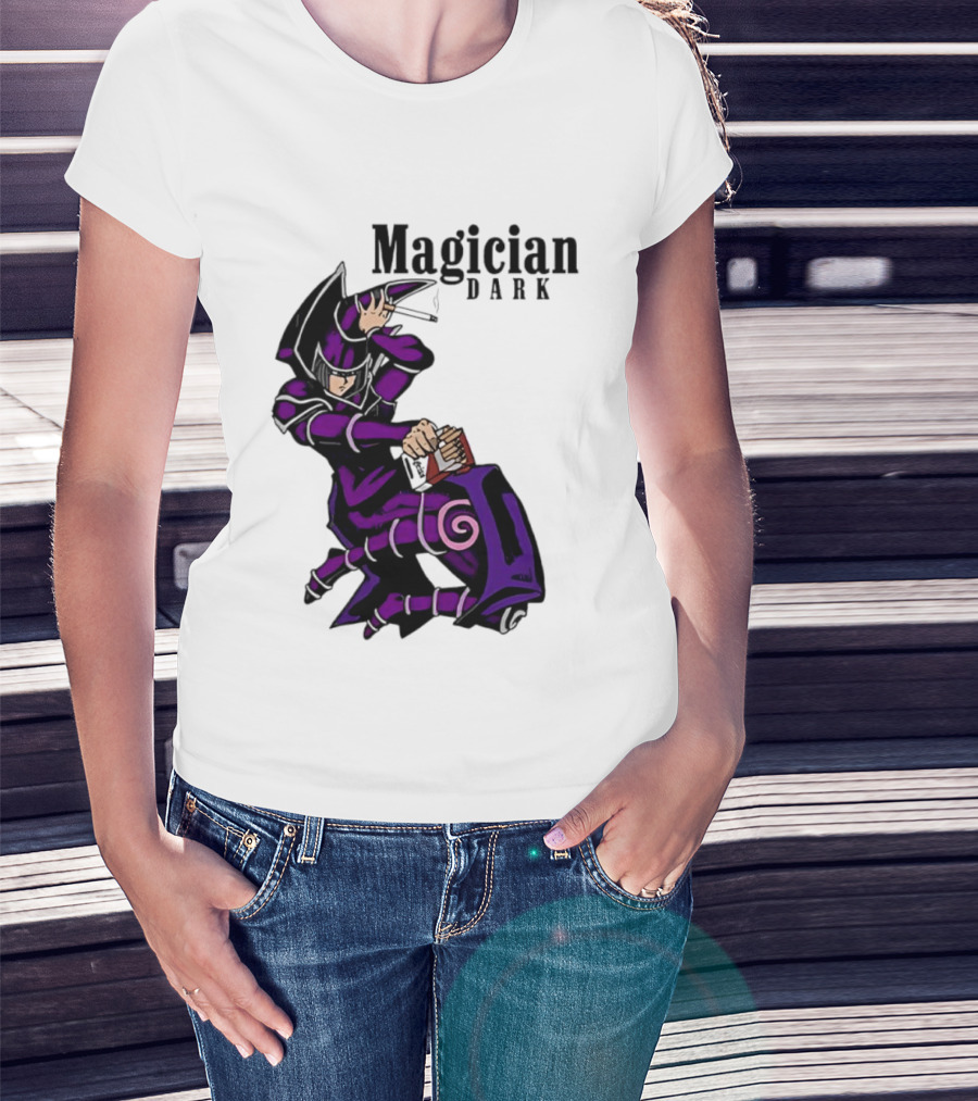 Magician Dark Yu Gi Oh Smoking T-Shirt