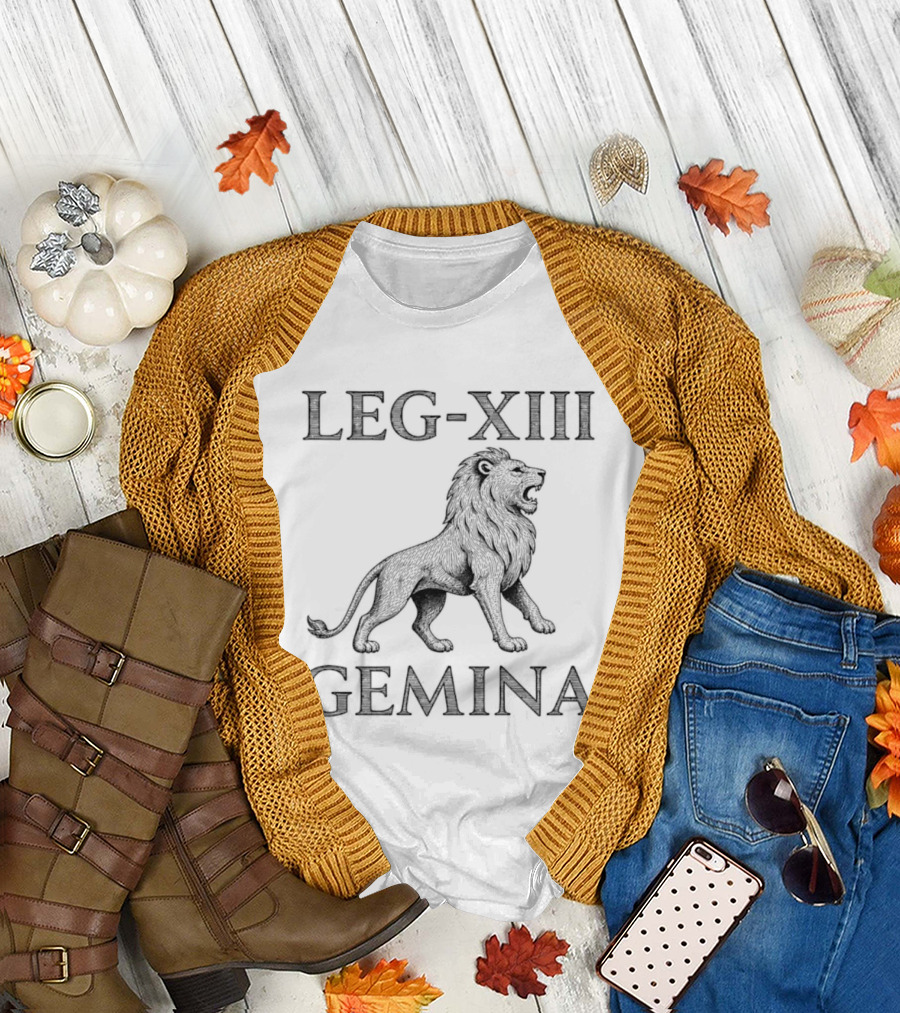 LEG XIII Gemina Roman Legion Lion T-Shirt
