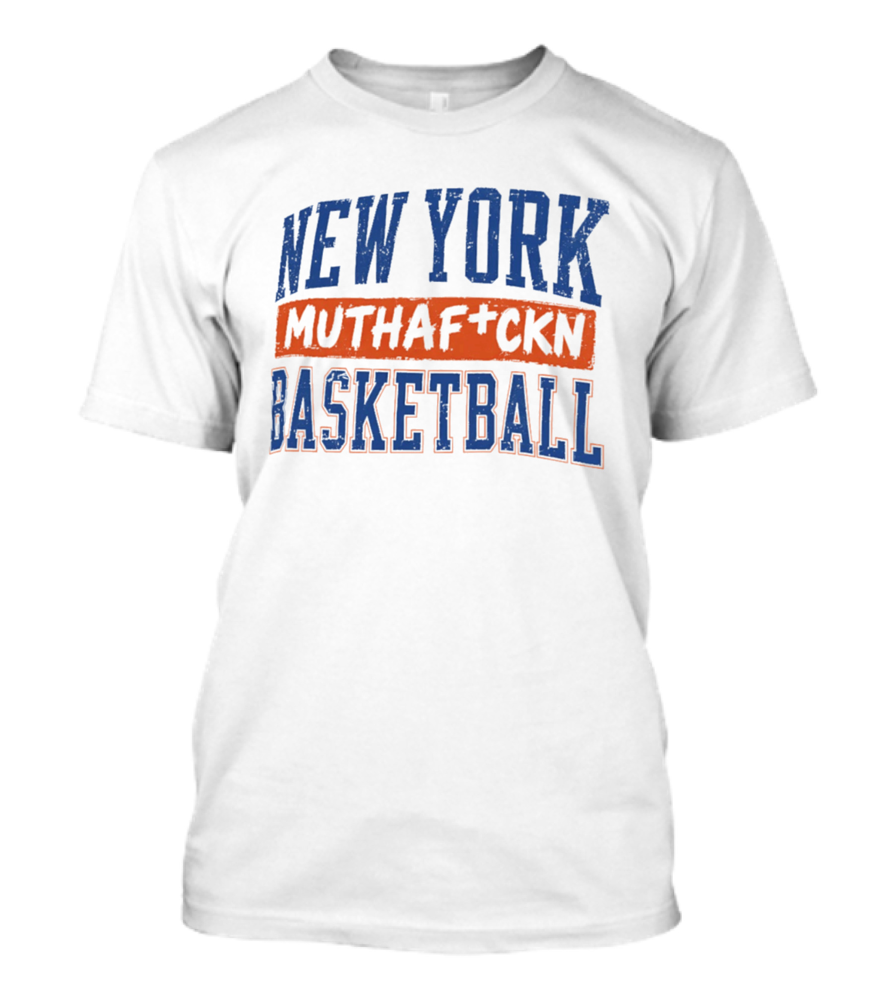 New York Knicks Muthafckn Basketball T-Shirt