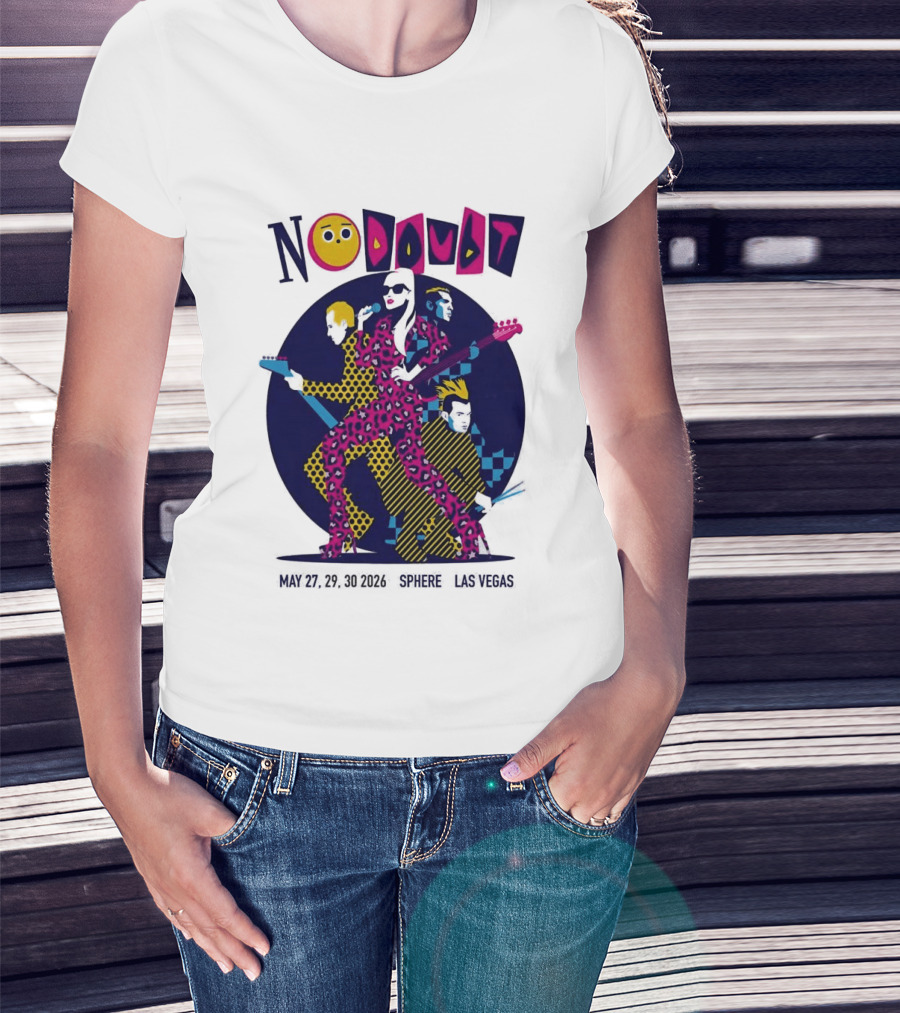 No Doubt May 27 30 2026 Sphere Las Vegas T-Shirt