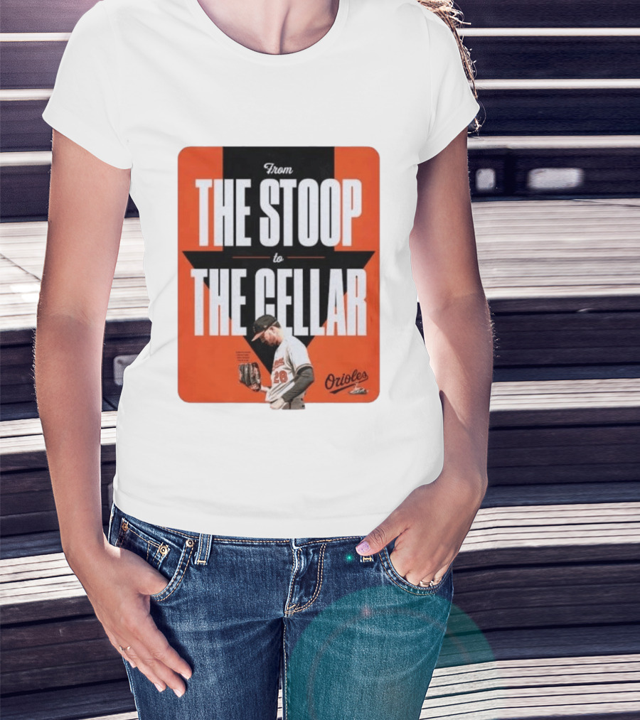 Orioles From The Stoop To The Cellar Trevor Rogers 28 T-Shirt