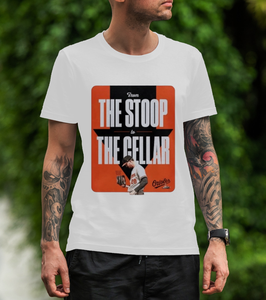 Orioles From The Stoop To The Cellar Trevor Rogers 28 T-Shirt