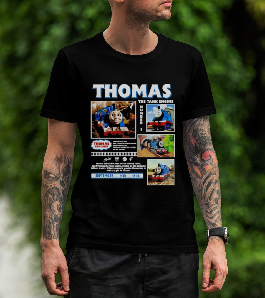 Thomas The Tank Engine Friends Number 1 September 14th 1946 T-Shirt