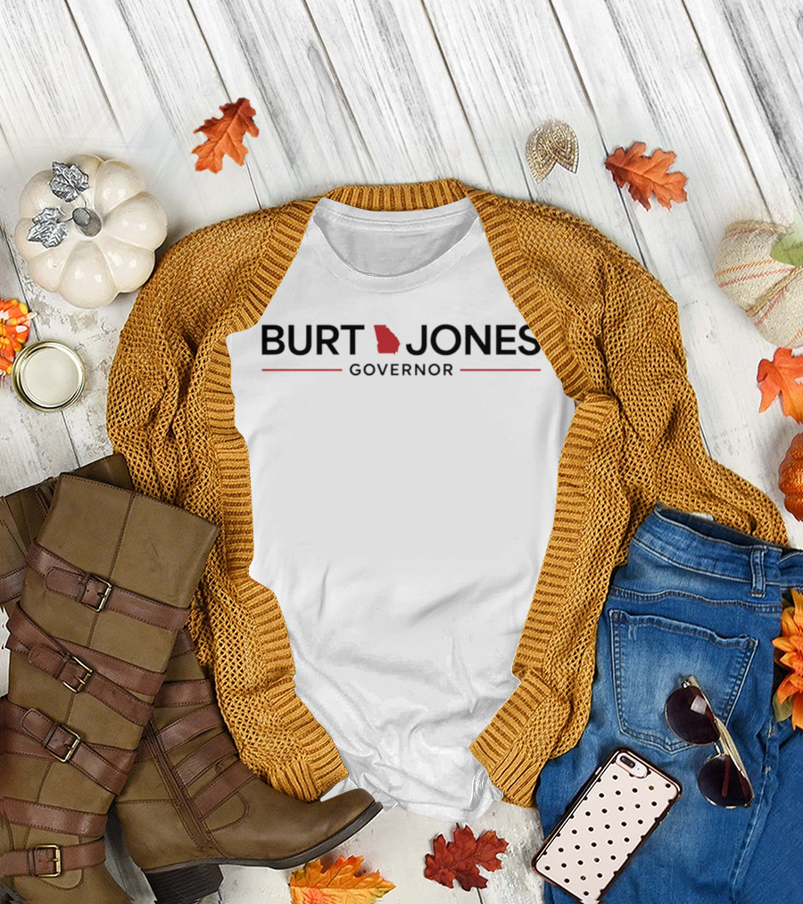 Burt Jones Georgia Governor 2026 Election Campaign T-Shirt