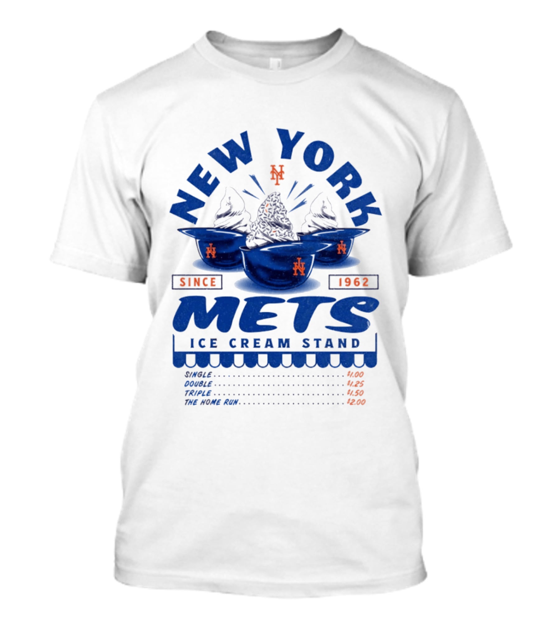 New York Mets Ice Cream Stand Since 1962 T-Shirt
