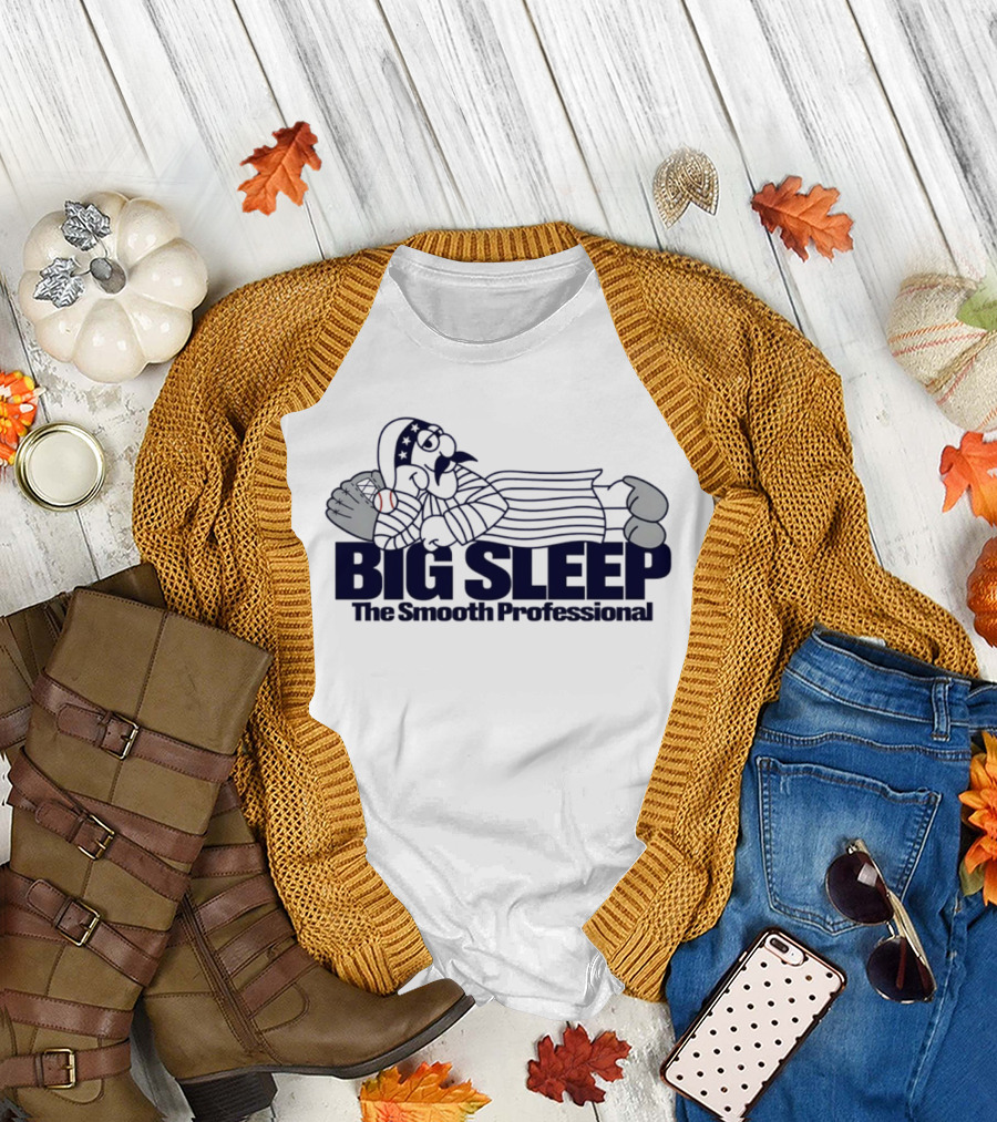 New York Yankees Big Sleep The Smooth Professional Cartoon Toddler T-Shirt