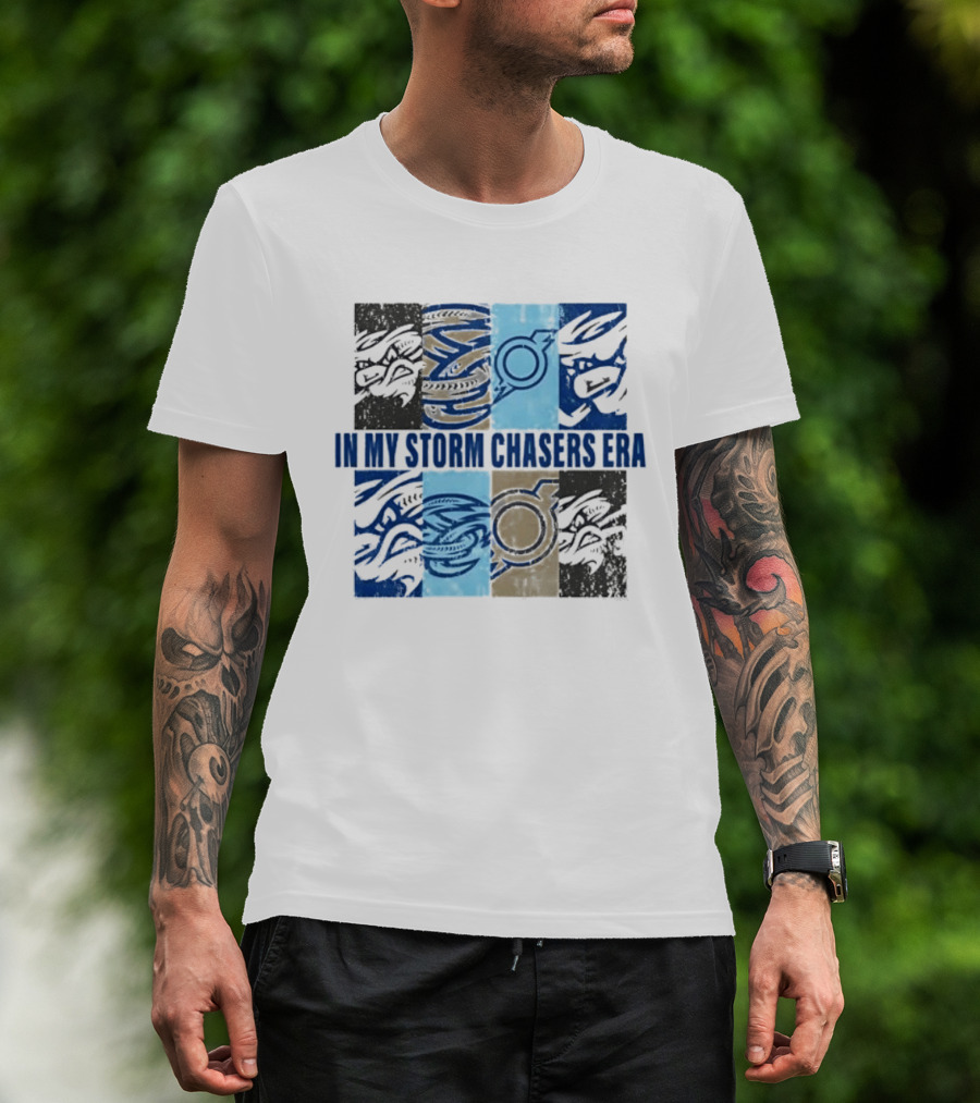 Omaha Storm Chasers In My Storm Chasers Era With Tornado T-Shirt