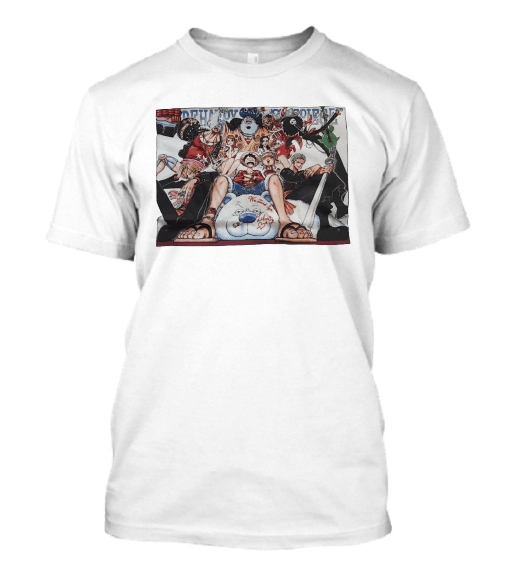 One Piece Straw Hat Crew Declaration Chapter 1060 Adventure T-Shirt