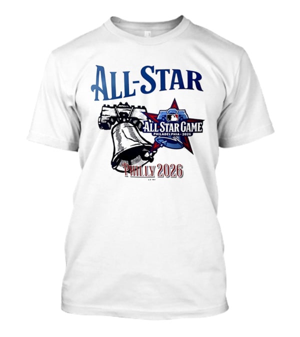 Philadelphia Phillies All Star Game Philly 2026 Liberty Bell T-Shirt