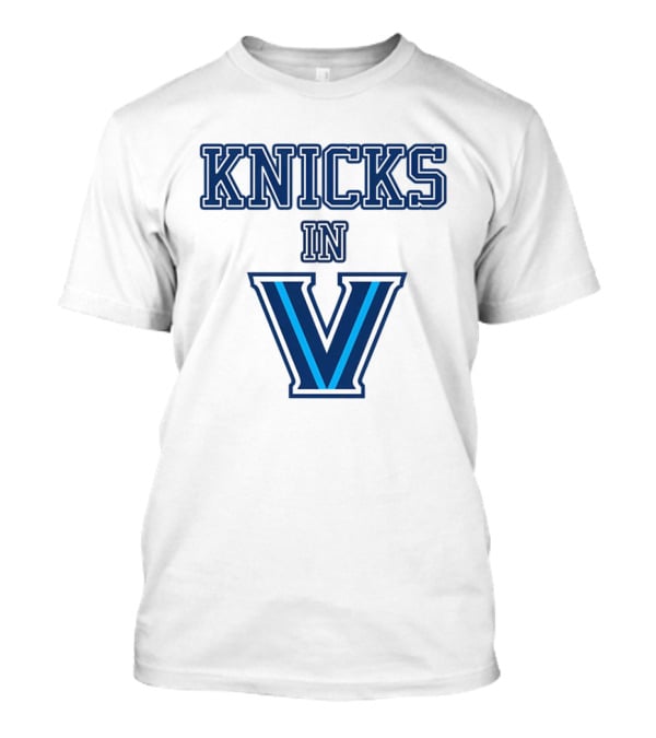 Knicks In Villanova Inspired Crossover Fan T-Shirt