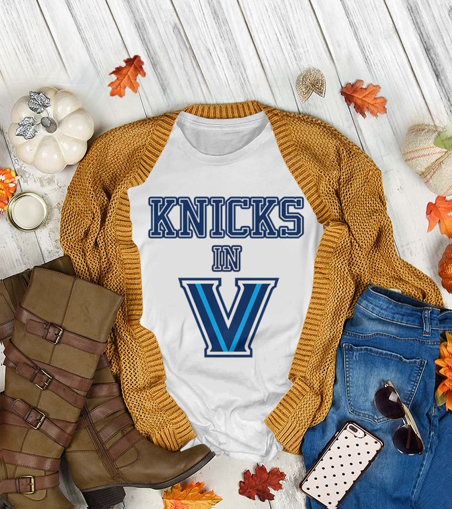 Knicks in Villanova Inspired Crossover Fan T-Shirt