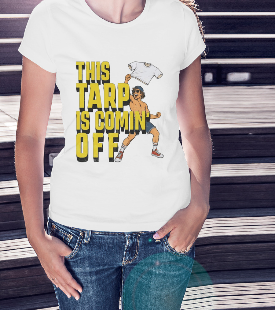 This Tarp Is Comin Off Spud Grown Ups Adam Sandler Kevin James Chris Rock T-Shirt