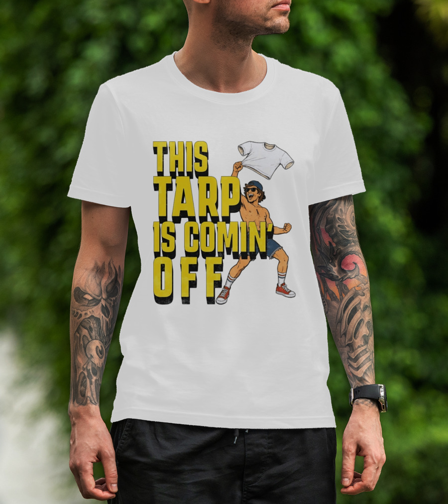 This Tarp Is Comin Off Spud Grown Ups Adam Sandler Kevin James Chris Rock T-Shirt