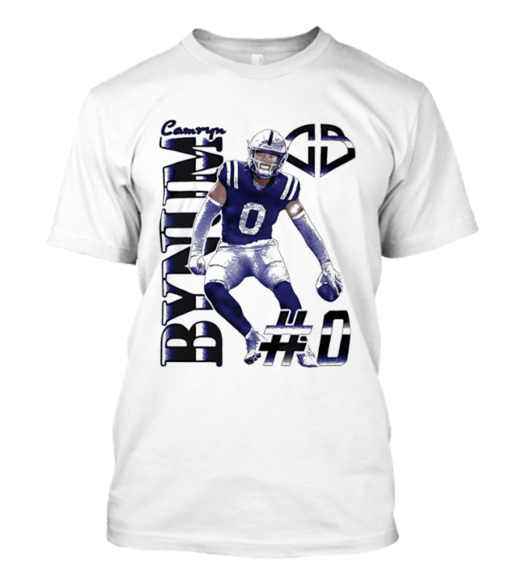Bynum DB 0 Football Colts T-Shirt